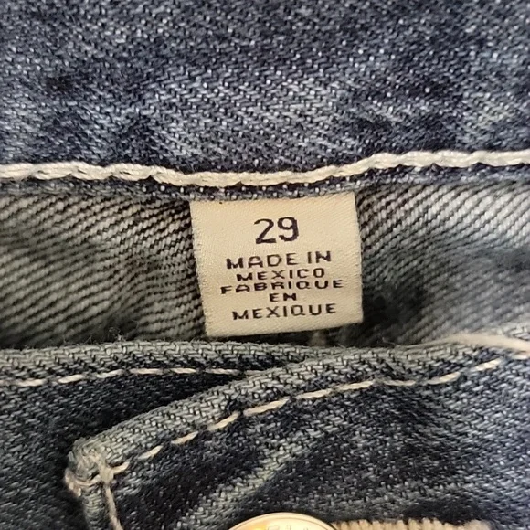 TRUE RELIGION Slim Jean's sz29BinT